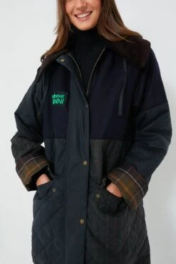 Navy Classic Barbour Ganni Burghley Jacket -ULLA JOHNSON SHOP F8Qn9kJ9E81G0cfR097wAQC4vHuoCC8r 1