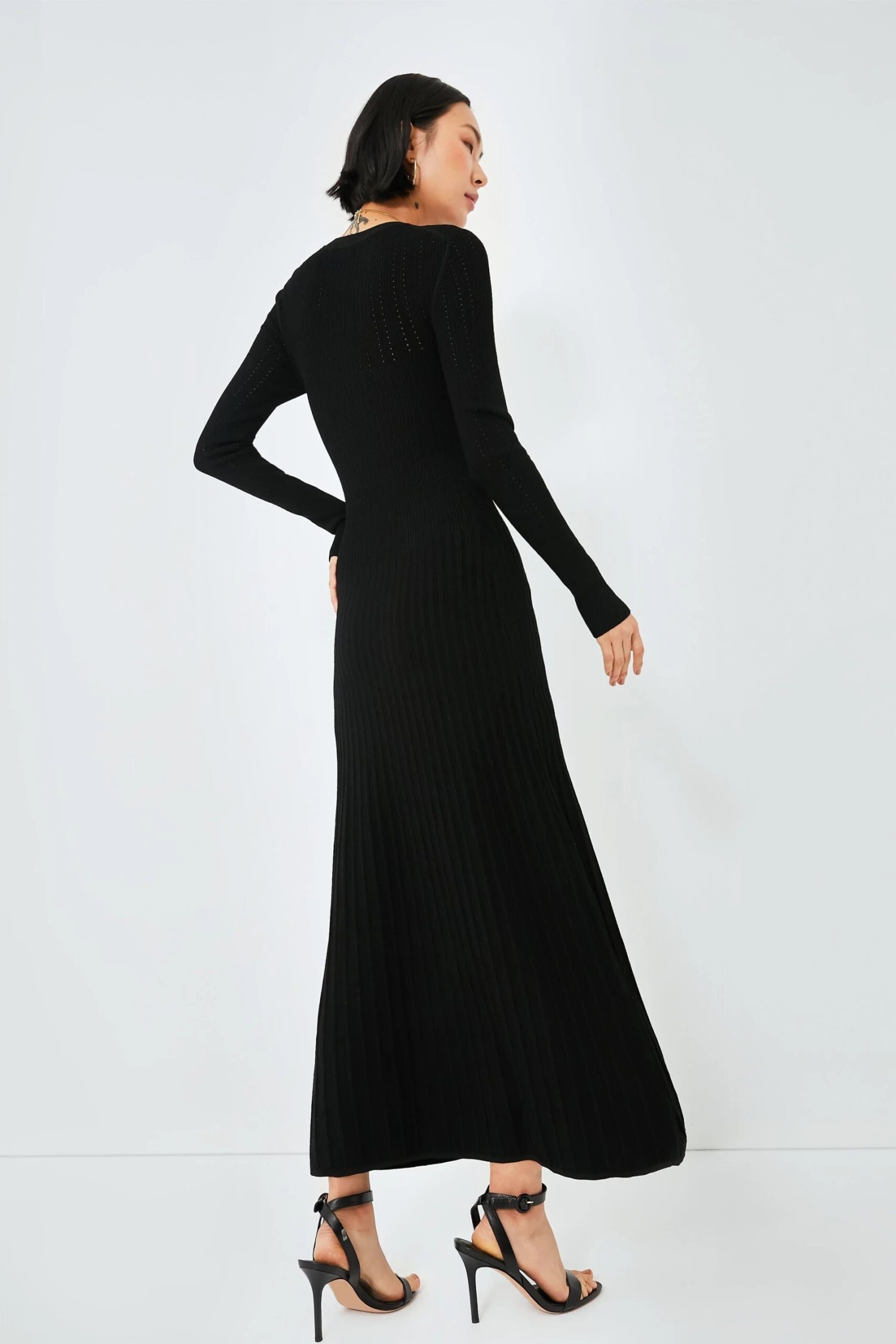 Veronica Beard Black Nami Knit Dress 4 Veronica Beard Black Nami Knit Dress - Image 4