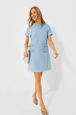Airy Blue Jackie Dress -ULLA JOHNSON SHOP FHIb7hBRh3aYLCkBgJlJrvOUYJXjIxaJ 1