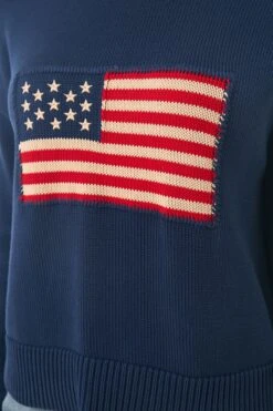Navy Cropped Americana Sweater -ULLA JOHNSON SHOP FQLqV0HS2VxonBWoW1zg28NfqlrcAlFN 1