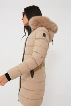 Mackage Light Camel Calla Down Coat -ULLA JOHNSON SHOP FUERXKnmy52J15xpOihc0a82EuPrd6UN 1