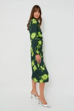 Baum Und Pferdgarten Green Margot Flower Abira Dress -ULLA JOHNSON SHOP FWKrkCBNldGW2AFGBHptKBKJBJKgvxO6 1