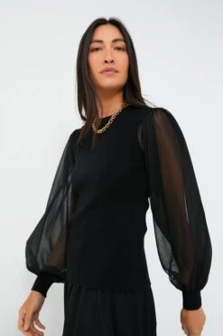 ULLA JOHNSON Noir Sabrina Pullover -ULLA JOHNSON SHOP G4lcHAsDiAlXWB8mFK2PY2GQ3iZv8lKk 1