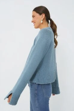Denim Brolio Pullover -ULLA JOHNSON SHOP GFXPIsJbkkzF5tVpKUdApLP77Y2B9Z0v 1