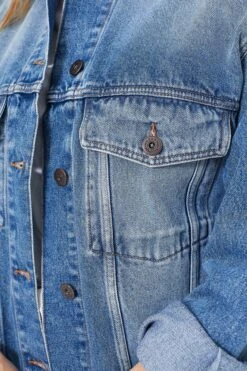 Weekend Max Mara Navy Light Pio Denim Jacket -ULLA JOHNSON SHOP GQY0YSVIHv0KMLU3mTYfoyfYZtLVyj5p 1