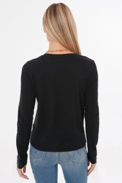 Black Modern Slub Long Sleeve Tee 8 Black Modern Slub Long Sleeve Tee -ULLA JOHNSON SHOP GaL7XSipIFCONK8otqjVzI2HABlXexyy 1