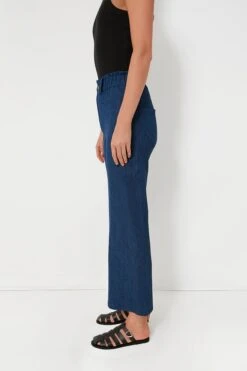 Indigo Zip Front Tulip Crop Flare 2 8 Indigo Zip Front Tulip Crop Flare 2 -ULLA JOHNSON SHOP H09u9OjcYdcGVERsDCAxvdeuF6FwDdXh 1