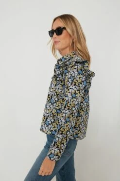 Blue & Yellow Floral Primrose Blouse 11 Blue & Yellow Floral Primrose Blouse -ULLA JOHNSON SHOP H3Nxt1ipGKz3l0jfyjKCcoJCSEt1KFq0 1