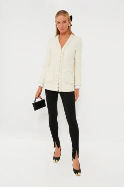 Braided Trim Shay Jacket -ULLA JOHNSON SHOP HH8lNDZRHHbtEPHFn9gPH0uarBuw4gbD 1