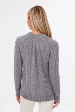 Gray Peacock Sweater -ULLA JOHNSON SHOP HRs02O7OHVXUEV1OQVUAKQ6WEFaXtdaj 1