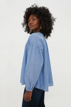 Vanessa Bruno Chambray Nipoa Button Blouse 8 Vanessa Bruno Chambray Nipoa Button Blouse -ULLA JOHNSON SHOP I7XM3AtLsqobKJEB3V8x5O4lxbp9zrz2 1