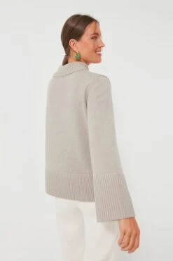 Wheat Crewneck Spencer Sweater -ULLA JOHNSON SHOP IgCBsjwXx71943nNea6OGmeTTttScJ94 1