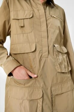 CYNTHIA ROWLEY Khaki Backpack Dress 9 CYNTHIA ROWLEY Khaki Backpack Dress -ULLA JOHNSON SHOP InGOB6n1mmgUfCd5TB4CP30POUixpEfV 1