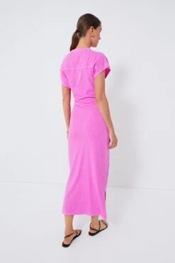 Fuchsia Vanina Cinched Waist Dress -ULLA JOHNSON SHOP Ip8bgpMfKgpIg0BKHdHJhMsCiLQ1s2lg 1