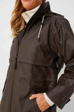 Varley Dark Truffle Alyssa Rain Jacket -ULLA JOHNSON SHOP IpWElykx8N8Eai7hGbxPWsKyaPEWAqDV 1