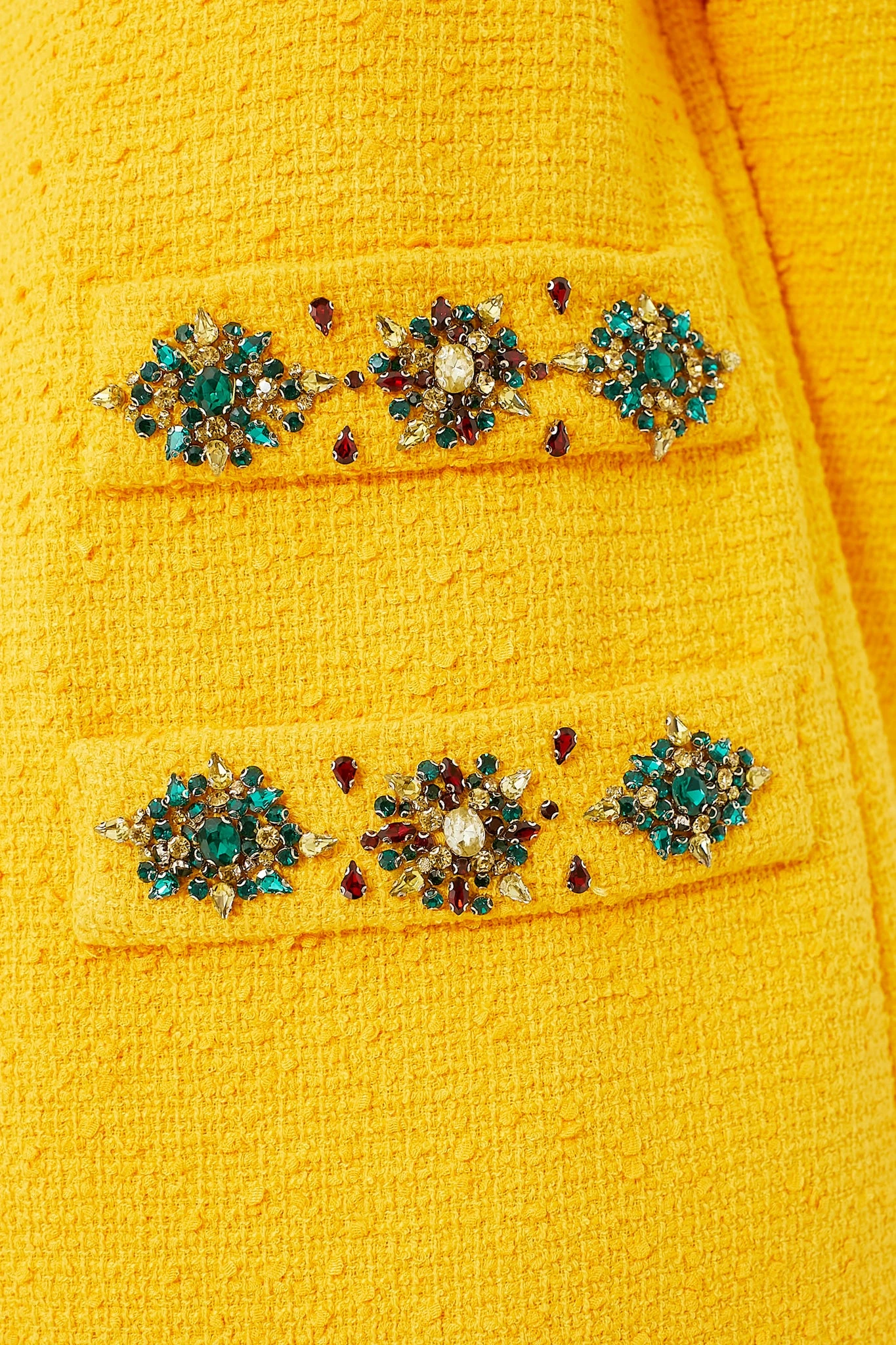 Marigold Tweed Long Sleeve Jackie Dress 3 Marigold Tweed Long Sleeve Jackie Dress - Image 3