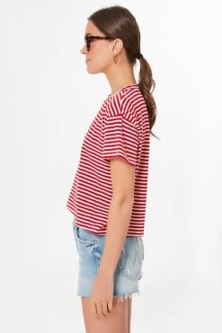 MOTHER Chemise A Rayures The Big Baggy Mid Tee -ULLA JOHNSON SHOP JGhMgKDTMOVYFShh01WolxJRbHpirIu5 1