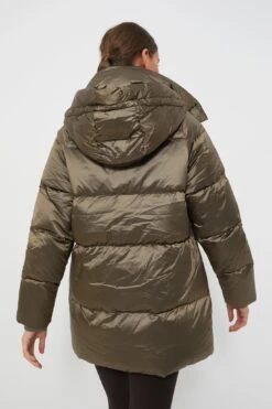 Varley Brushed Olive Metallic Canton Down Jacket -ULLA JOHNSON SHOP JeuDVZfKd2i8heylBCo5GGa6mUwKu0QQ 1