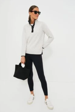 Marine Layer White And Black Corbet Reversible Pullover -ULLA JOHNSON SHOP JpBm34AlLP7rBxyn218A66ltvrQVczwd 1