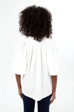 White Finley Flutter Sleeve Top -ULLA JOHNSON SHOP KKOEYLTC1KaZR4kKRG0T30RmspIfZ5H2 1