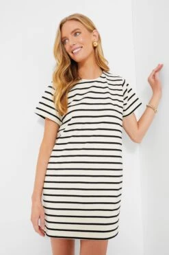 Black Stripe Lucie Dress 8 Black Stripe Lucie Dress -ULLA JOHNSON SHOP Kj8nm2jkAd2eEO3lL1j4ihH4u9qIBFXh 1