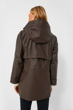 Varley Dark Truffle Alyssa Rain Jacket -ULLA JOHNSON SHOP KmLrLi80CWBfIsOV6Jns2rpdJrIGk8Tz 1