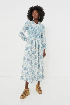 Poppies In The Air Lea Dress