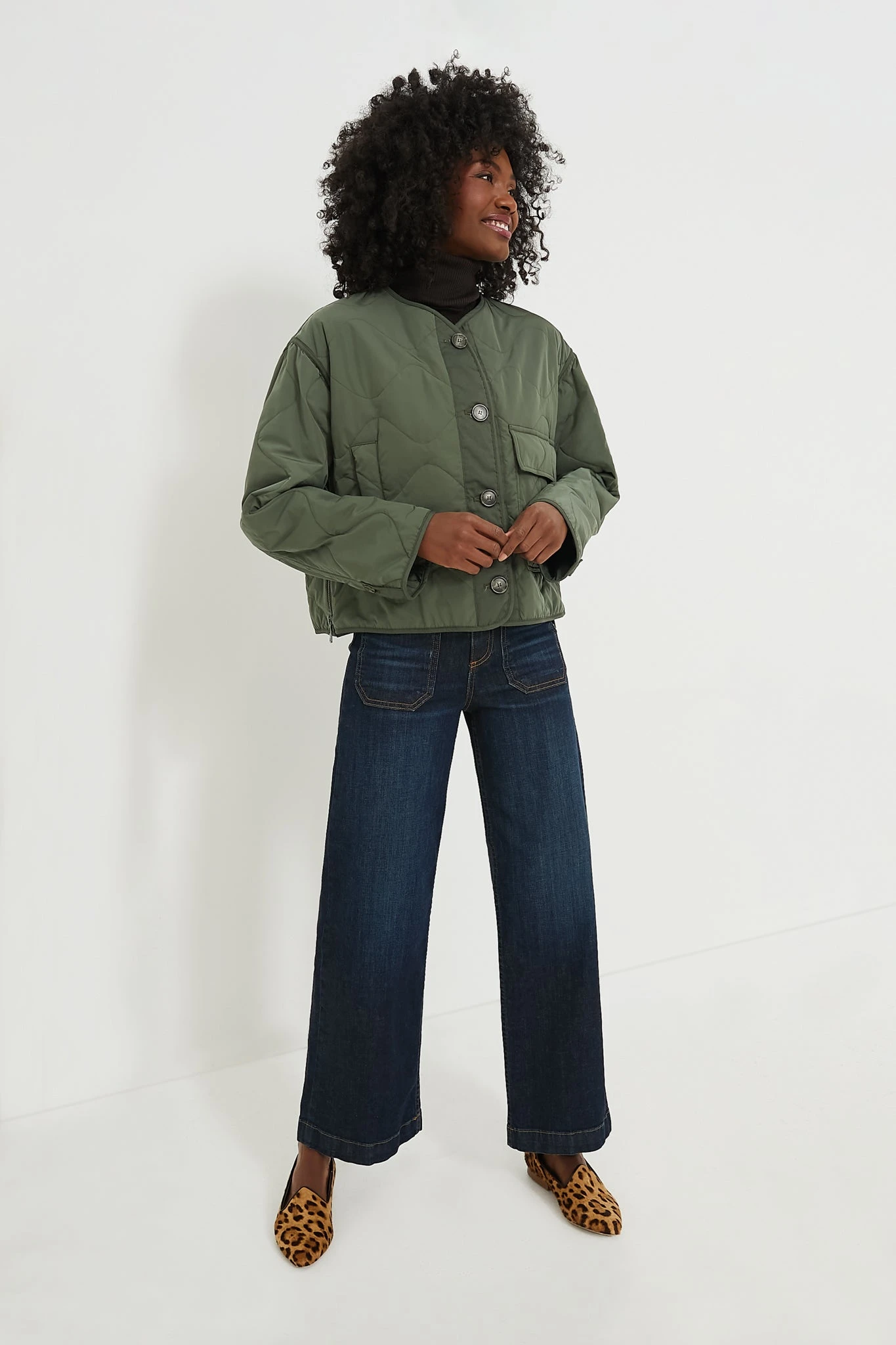 Weekend Max Mara Kaki Umberta Jacket 6 Weekend Max Mara Kaki Umberta Jacket - Image 6