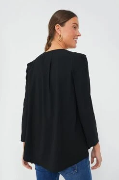 Black Bedford Top -ULLA JOHNSON SHOP L50V54bblLwp58vI5xFQgerrImSwFhJg 1