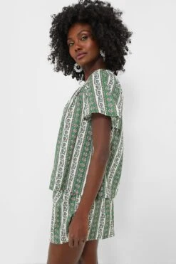 Fern And Floral Stripe Elena Top 10 Fern And Floral Stripe Elena Top -ULLA JOHNSON SHOP LRI6brFyBxqY9k4H5Lf1y8zVRrXQKT4Z 1