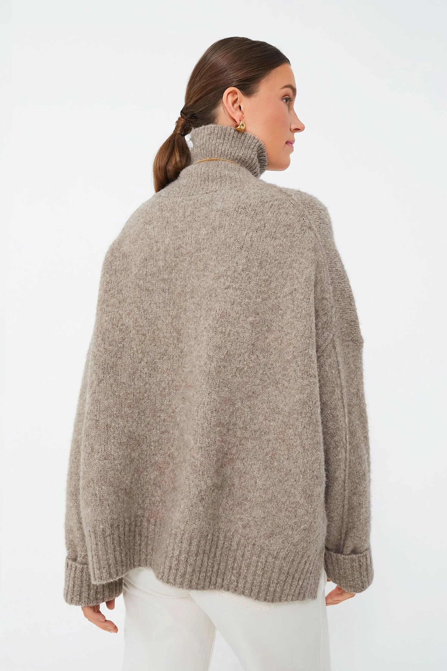 Vanessa Bruno Fauve Balade Turtleneck Sweater 4 Vanessa Bruno Fauve Balade Turtleneck Sweater - Image 4