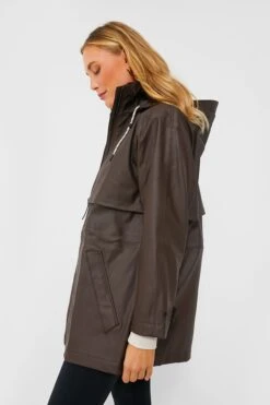 Varley Dark Truffle Alyssa Rain Jacket -ULLA JOHNSON SHOP LdEET7NicZ8fgOvbMPgJpo40tdeEqy1h 1