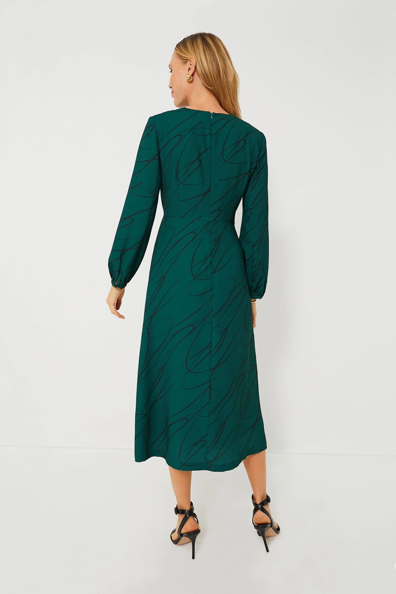 Pine Twombly Draped Macie Dress 4 Pine Twombly Draped Macie Dress - Image 4