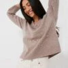 Biscotty Cashmere Standard V-Neck Sweater