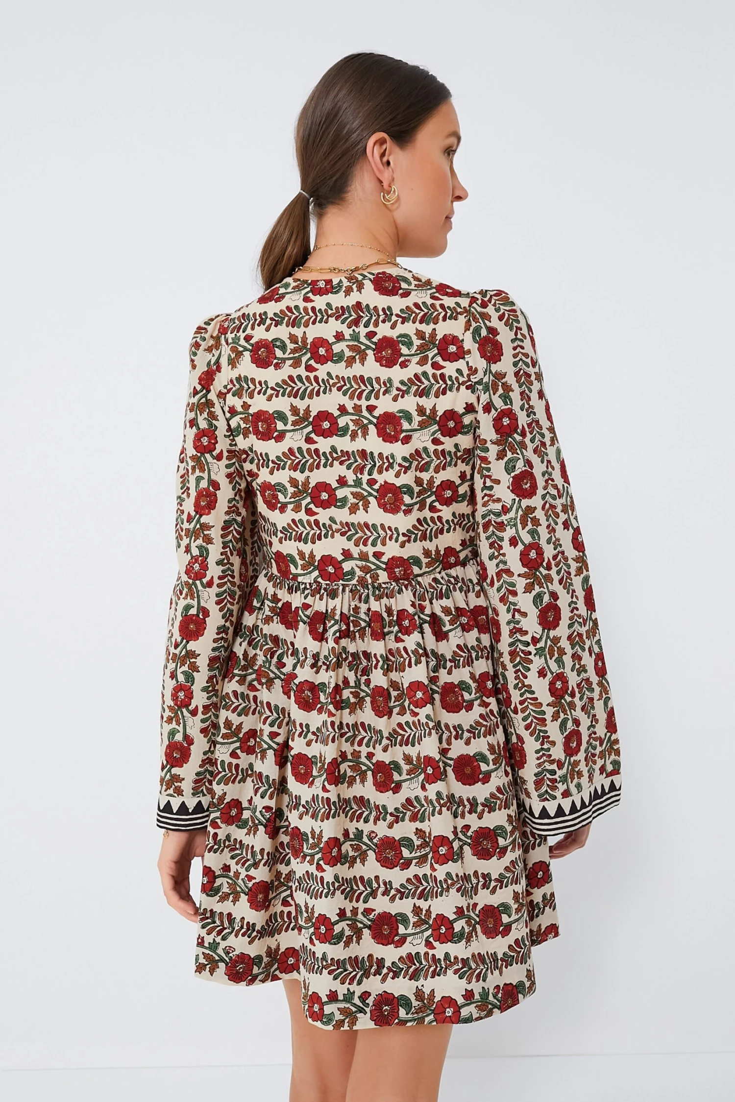 Brown Maple Short Savannah Climbing Ivy Dress 4 Brown Maple Short Savannah Climbing Ivy Dress - Image 4