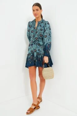 ULLA JOHNSON Cornflower Anais Dress