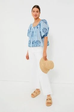 Exclusive Classic Blue Palladio Viti Top -ULLA JOHNSON SHOP MWQgawy8MZQbVCkU4LIku4HNBw4lqB8q 1