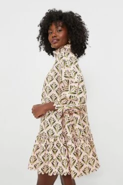 Exclusive Pink Hibisco Mini Dress -ULLA JOHNSON SHOP MdCOYnFnNOHbIthnPnRcE7DSonJAIIWf 1