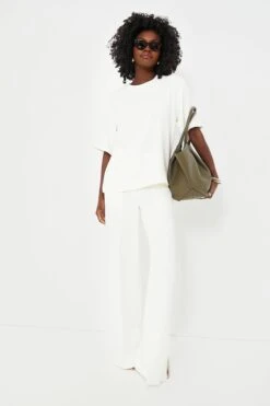 ANINE BING Ivory Lyra Trouser -ULLA JOHNSON SHOP MhNXA2RZ6fABEQaOC6D2xOEbuDSP6BwD 1