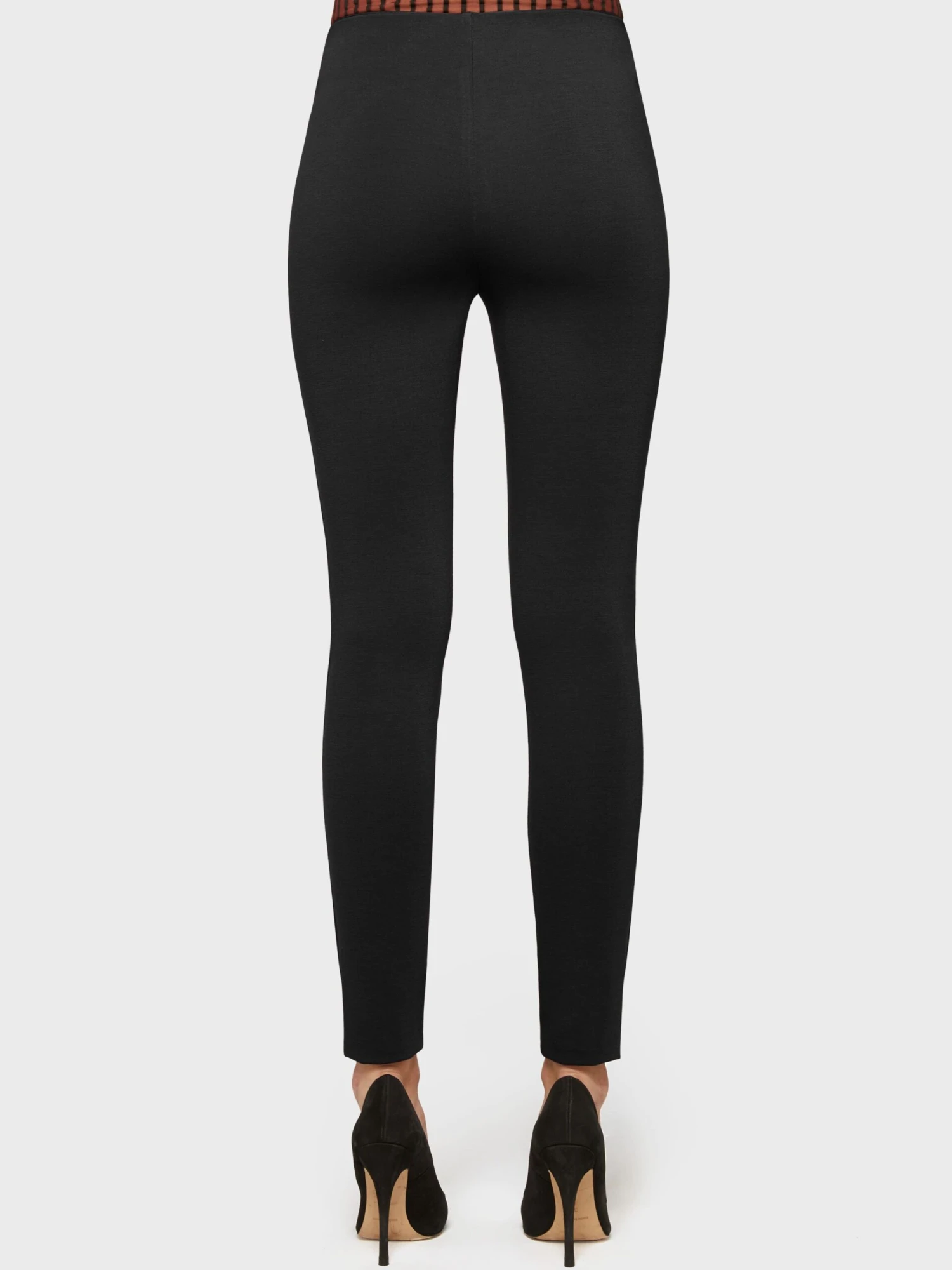 Wolford Black Vegan Leather Jo Leggings 4 Wolford Black Vegan Leather Jo Leggings - Image 4