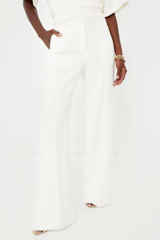 ANINE BING Ivory Lyra Trouser -ULLA JOHNSON SHOP N86hNveVWnyLMyDtVpkXnjMj1xyJbrkJ 1