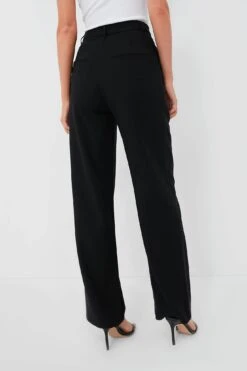 ANINE BING Black Twill Carrie Pant 8 ANINE BING Black Twill Carrie Pant -ULLA JOHNSON SHOP NAEzp34LKezhIWUUTSFAFJWDUhUTqiI5 1