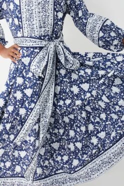 Exclusive Navy Flounce Dress -ULLA JOHNSON SHOP NnJYFIJguy6hAT3GDFTRNjm90r8zbheZ 1