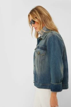 Cargo Wash The Slouchy Jean Jacket -ULLA JOHNSON SHOP No7fh0ZtSmLGWtBMxwY1h2mA6cvhppn9 1