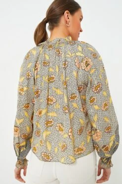 ULLA JOHNSON Chrysanthemum Kaitlyn Blouse 11 ULLA JOHNSON Chrysanthemum Kaitlyn Blouse -ULLA JOHNSON SHOP NpQxR5S0vrisJpDQPLTgKmOjPNlHgq4y 1