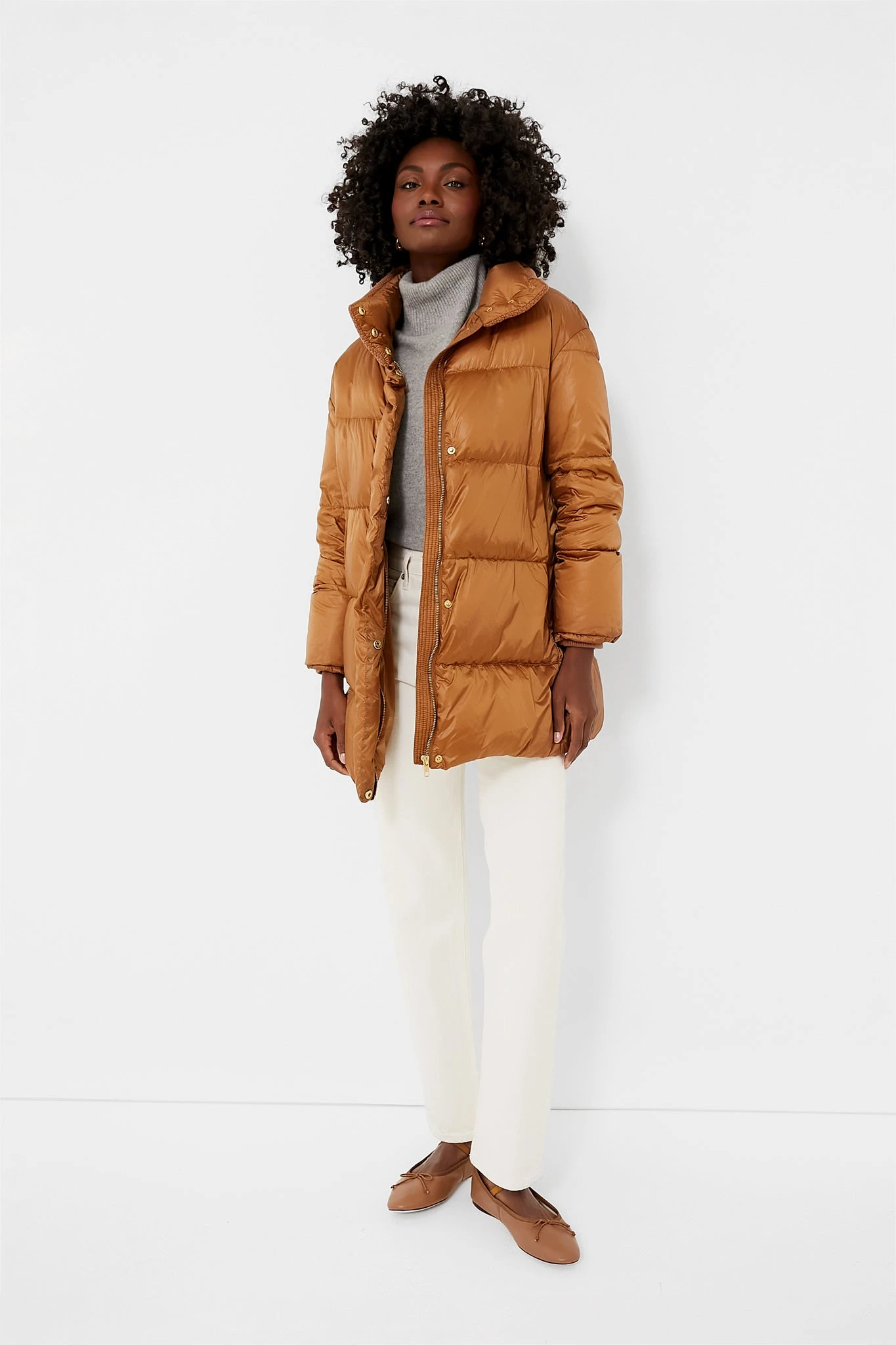 Copper Reagan Ruffle Jacket 1 Copper Reagan Ruffle Jacket