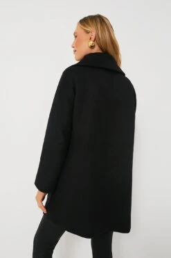 Black Harley Peacoat -ULLA JOHNSON SHOP O6BHIJOLfBrM7E5MDqyZmYxhTUjNOpr6 1