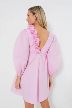 Pink Carianne Mini Dress -ULLA JOHNSON SHOP OFB6WErwSsNth3f194j4WPxcdHTrQ6yW 1