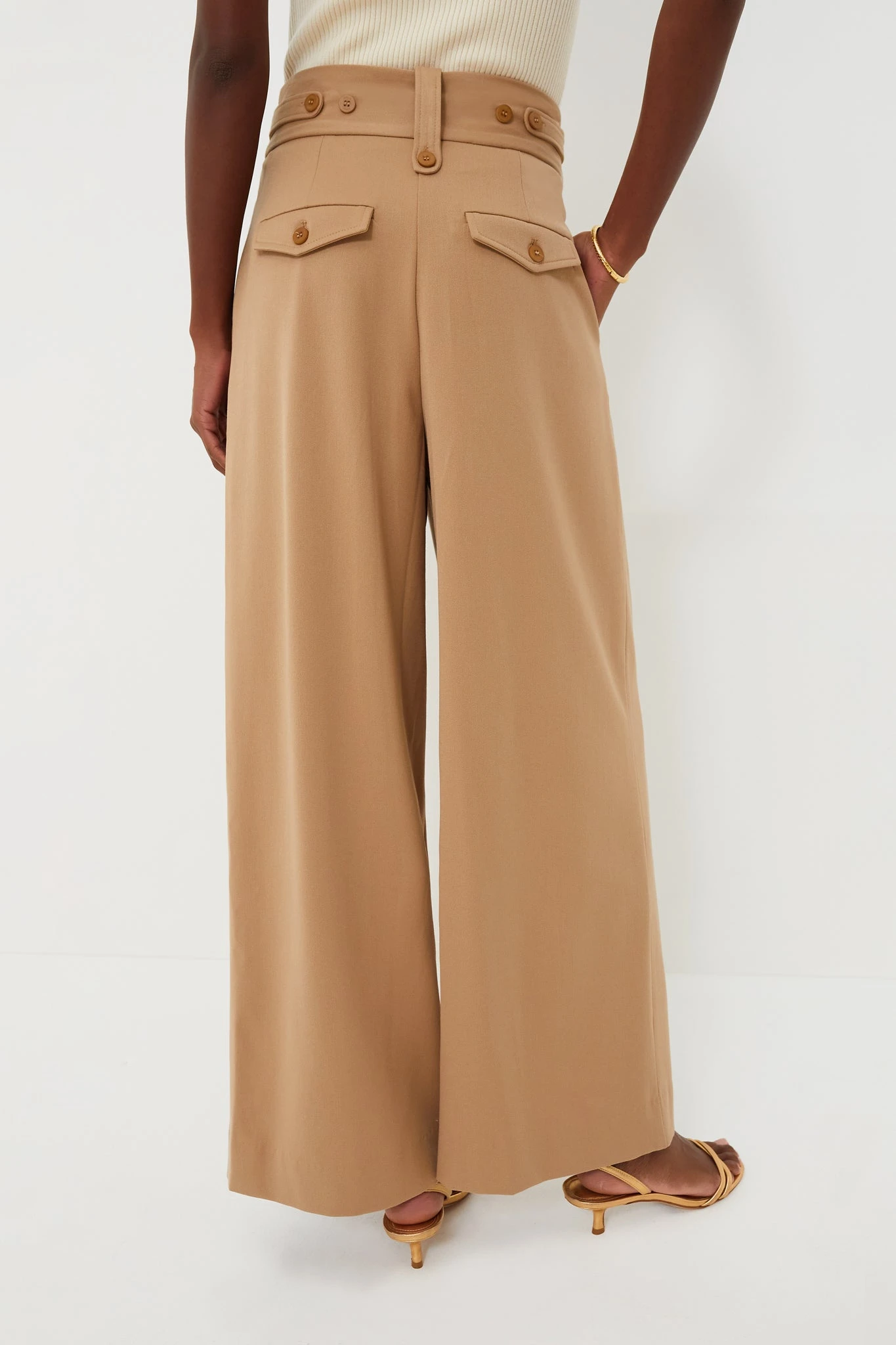 Staud Camel Ruth Pant 4 Staud Camel Ruth Pant - Image 4