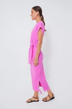 Fuchsia Vanina Cinched Waist Dress -ULLA JOHNSON SHOP OYlNzROUSKta3fzyR3g2Yvm1e6ydRsCc 1